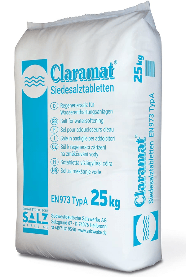Soľné tabletky Claramat – 25kg